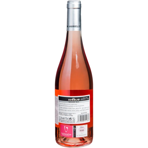Вино Don Aurelio Rosado рожеве сухе 0.75л 11.5% (PLK8437006111065): Країна виробник Іспанія