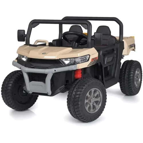 Дитячий електромобіль Вантажівка Bambi Racer, бежева (M 5026EBLR-13(24V))