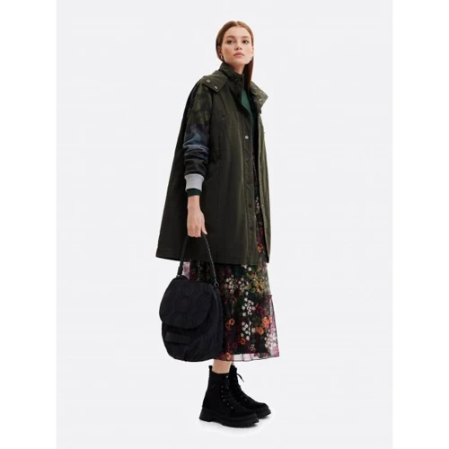 Жіночий рюкзак Desigual чорний (22WAKA25): Тип ручки Зі знімним ременем, Коротка ручка, Плечовий ремінь
