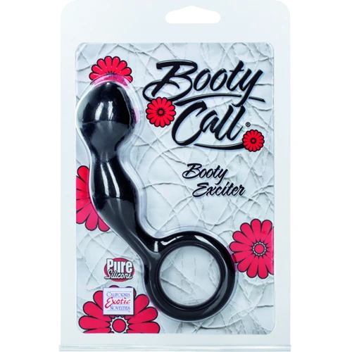 Массажер простаты Booty Exciter, 10х3 см, черный