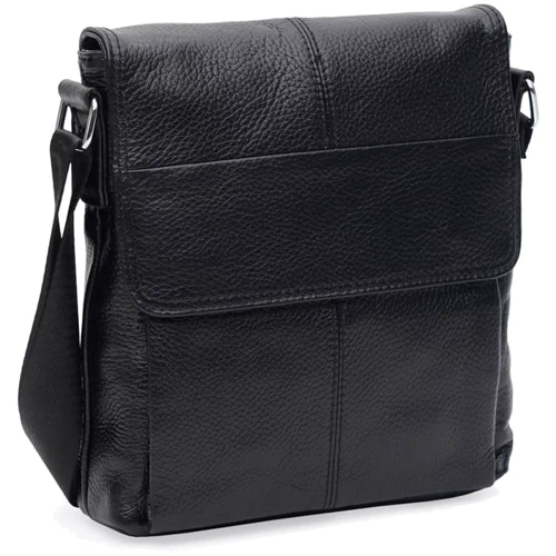 Мужская сумка через плечо Keizer черная (K13107bl-black)
