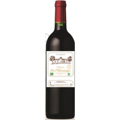 Вино Château de L'Hermitage BIO Bordeaux AOC, красное сухое, 0.75л 13.5% (PRV3760197010042)