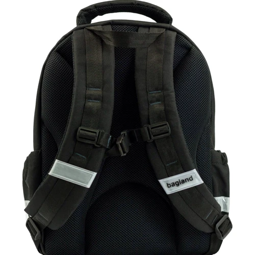 Школьный рюкзак Bagland Butterfly 1152 черный (0056566): Тип Для средней школы