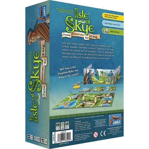 Настільна гра Lookout Games Isle of Skye: From Chieftain to King - EN Англійською мовою: Тип Детские