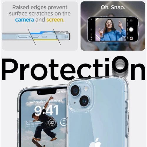 Чехол для iPhone Spigen Crystal Hybrid Crystal Clear (ACS04653) for iPhone 14 Plus фото 12
