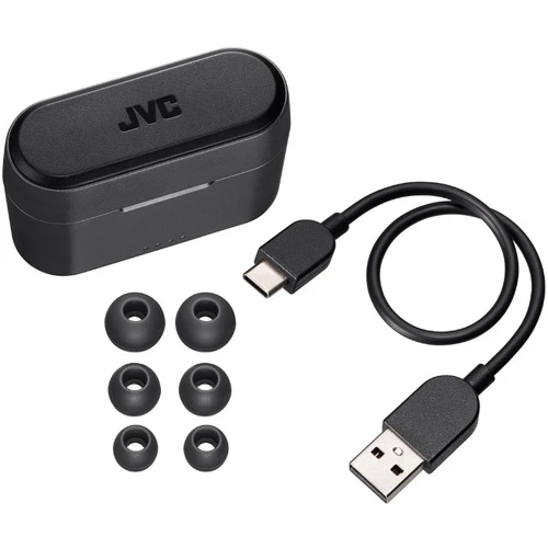 Наушники JVC HA-A9T Black: Тип конструкции вакуумные