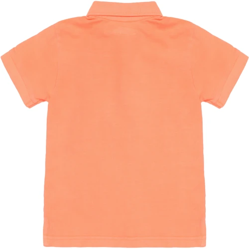Поло H&M 2455801 98-104 см оранжевое: Пол Мальчик