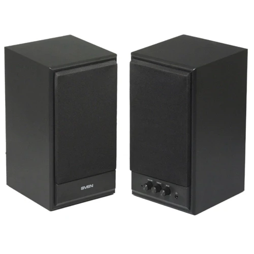 Акустична система SVEN SPS-702 Black: Матеріал корпусу Дерево, МДФ