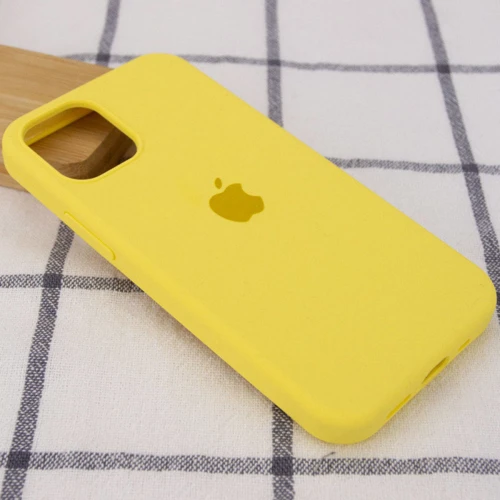 Чохол для iPhone Mobile Case Silicone Case Full Protective Yellow for iPhone 13 Pro Max: Колір желтый