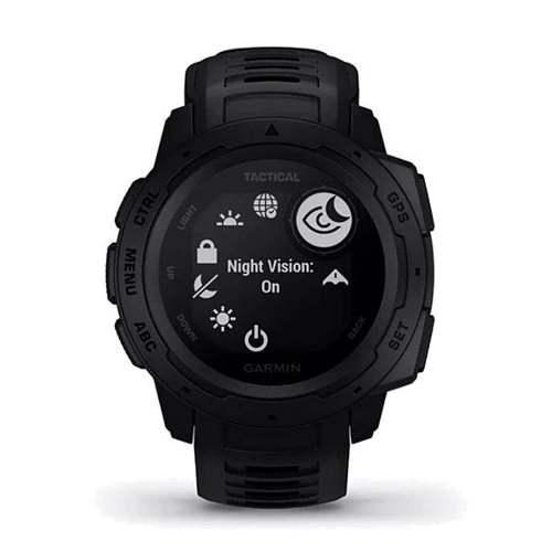 Смарт-часы Garmin Instinct Tactical Edition Black (010-02064-70): Материал ремешка силикон