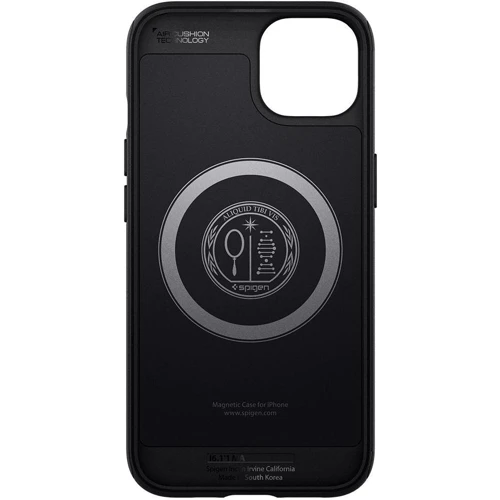 Чехол для iPhone Spigen Mag Armor Matte Black (ACS03546) for iPhone 13: Материалы поликарбонат и полиуретан