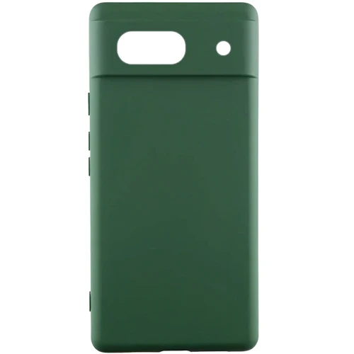 Чехол для телефонов Lakshmi Case Silicone Cover Full Camera Dark Green for Google Pixel 7a