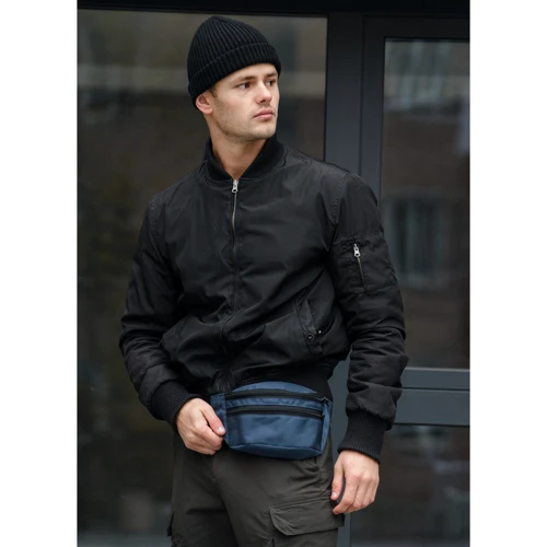 Мужская поясная сумка Sambag Tirso LTH синяя (80331067m): Пол Мужской