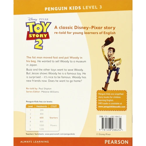 PR Kids Level 3: Disney. Pixar Toy Story 2: Производитель Pearson Education