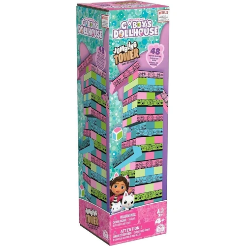 Настольная игра Spin Master Дженга Кукольный домик Габби (SM33678/6066778): Производитель Spin Master