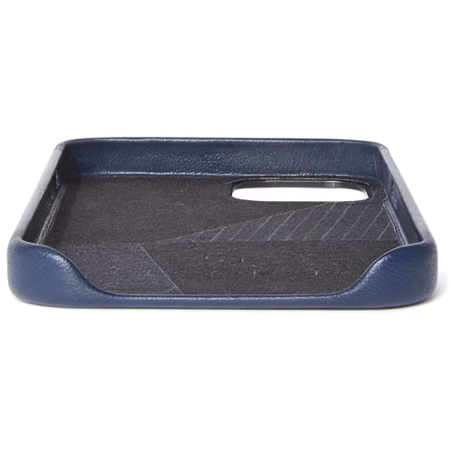 Чохол для iPhone Decoded Leather Blue (D20IPO54BC2NY) for iPhone 12 mini: Тип чохла накладка на задню частину