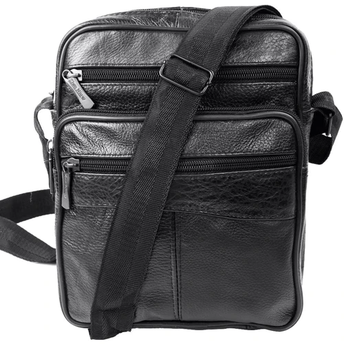 Мужская сумка через плечо Valiria Fashion черная (3DETAW8096-2): Тип Сумки