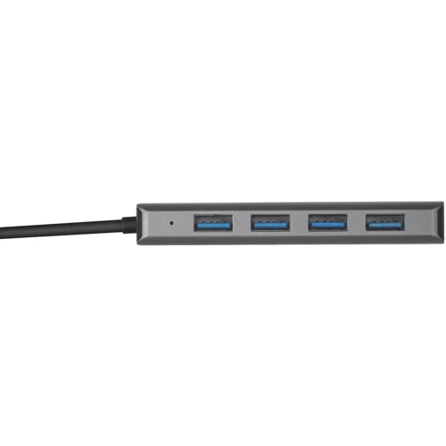 Адаптер Trust Adapter Halyx USB to 4xUSB Grey (23327_TRUST): Інтерфейс підключення USB 3.0