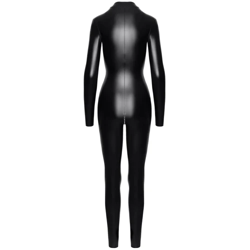Комбинезон Noir Handmade F293 Powerwetlook catsuit with front zipper Black, XL