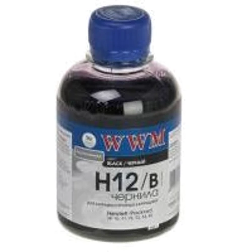Чернила WWM HP №10/ 13/14/82 (Black) (H12/B)