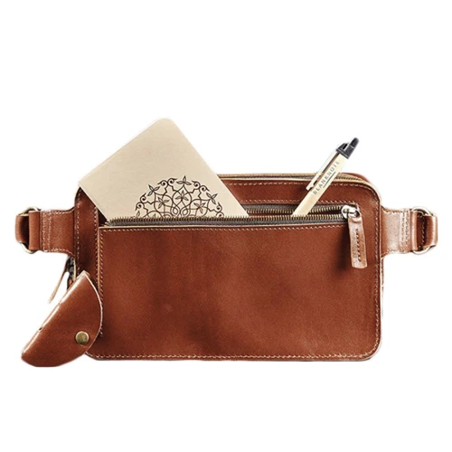 Сумка поясна BlankNote DROPBAG MAXI (коньяк) коричнева (BN-BAG-20-k): Тип Сумки
