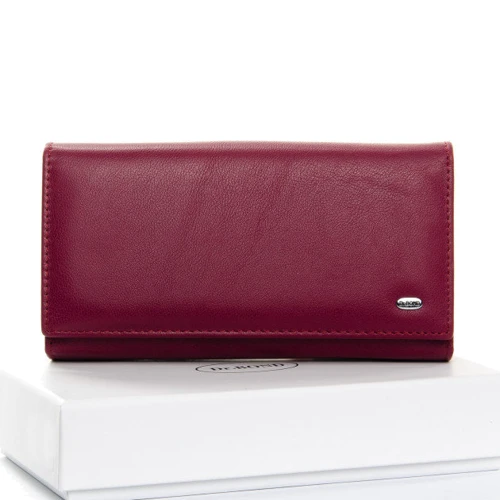 Женский кошелек Dr. Bond бордовый (32714 purple-red)