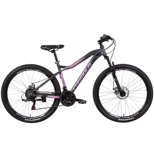 Велосипед Formula MYSTIQUE 2021 M 27.5" серо-фиолетовый с черным (OPS-FR-27.5-086)