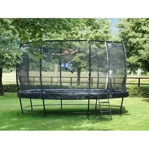 Батут для джампинга EXIT Toys Elegant Premium 305 см, с сеткой черный (08.20.10.00) фото 7