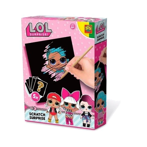 Набір для творчості SES Creative серії L.O.L SURPRISE! - Скретч сюрприз