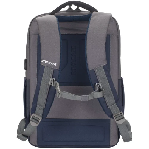 Сумка для ноутбуков RivaCase 17.3" 7777 Steel Blue/Grey: Материал нейлон