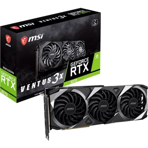Видеокарта MSI GeForce RTX 3070 VENTUS 3X 8G OC LHR
