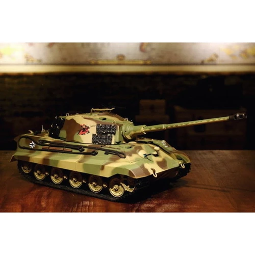 Танк на радіокеруванні 1:16 Heng Long King Tiger Henschel з пневмогарматою та та/до боєм фото 6