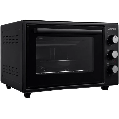 Електрична духовка настільна Minola FOET 3714 BL: Розміри 32.5 х 50.5 х 41.6 см