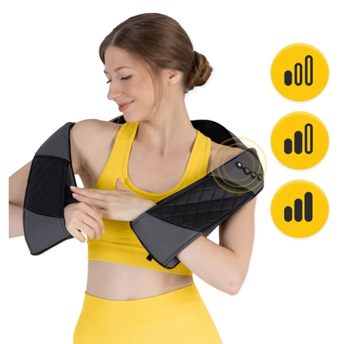 Масажер 4FIZJO Shiatsu Luxury+ акумуляторна Grey (4FJ0563)