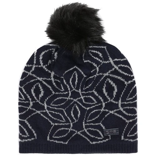 Шапка женская CMP Woman Knitted Hat черная (5505038-N950)