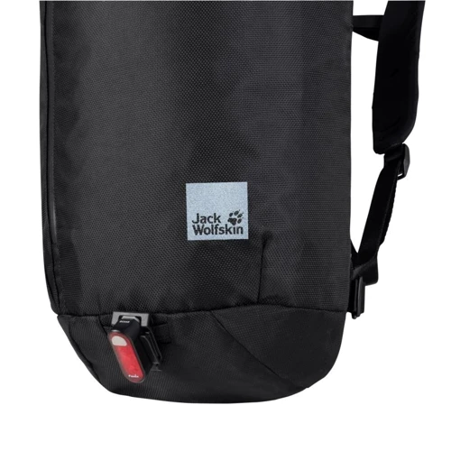 Рюкзак Jack Wolfskin Helsinki Rolltop черный (2010331_6666): Тип ручки Плечевой ремень, Короткая ручка