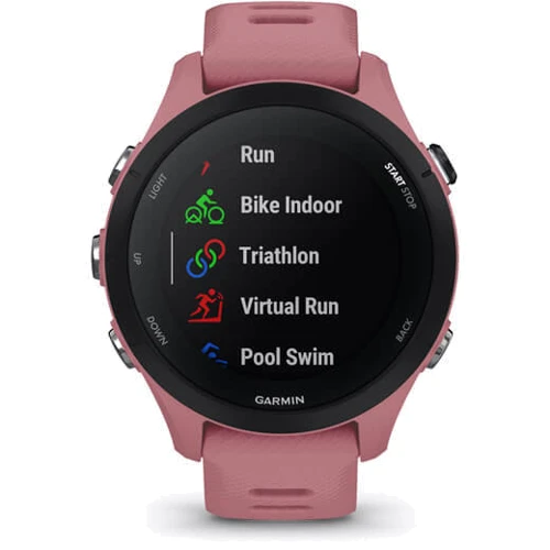 Смарт-часы Garmin Forerunner 255S Light pink (010-02641-13): Интерфейсы подключения Bluetooth, ANT+, Wi-Fi