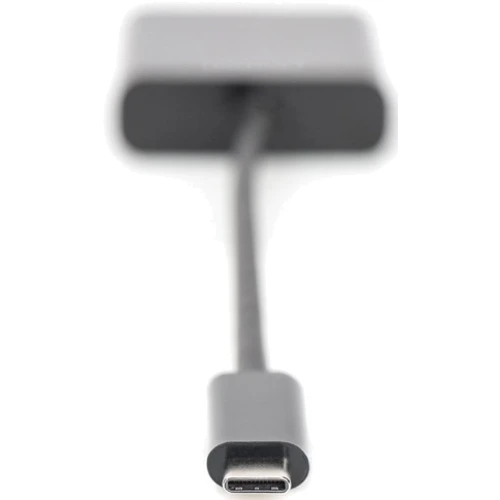 Адаптер Digitus Adapter USB-C to VGA Black (DA-70853): Дополнительные разъемы VGA
