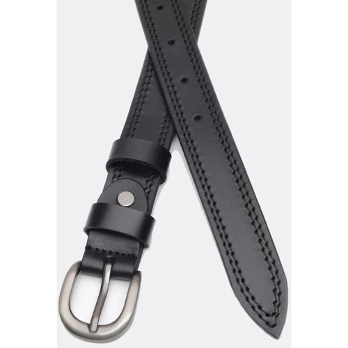 Жіночий ремінь Borsa Leather чорний (CV1W35): Стать жіночий