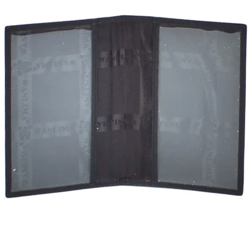 Чоловіча обкладинка для паспорта Wanlima чорна (W620437901491-black): Країна виробник Китай