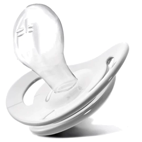 Силиконовая пустышка Chicco Physio Comfort, с футляром, 16-36 мес., розовый (74915.31.00.00): Вид пустышки классическая