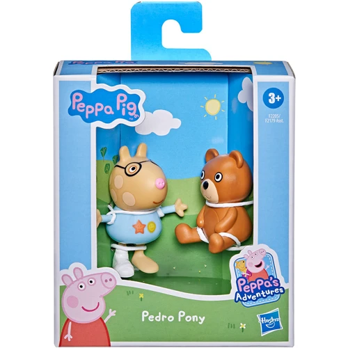 Фігурка Peppa Pig серії Веселі друзі - Педро з ведмедиком (F2205): Стать Унисекс