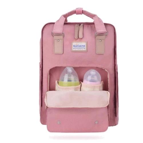 Рюкзак для мами Sunveno Diaper Bag Classic Pink (NB26078.CLP)