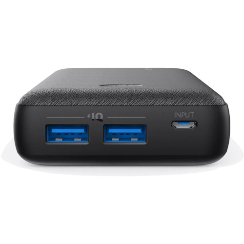Внешний аккумулятор ANKER Power Bank PowerCore Select 20000mAh 2xUSB 3A Black (A1363G11): Количество USB 2