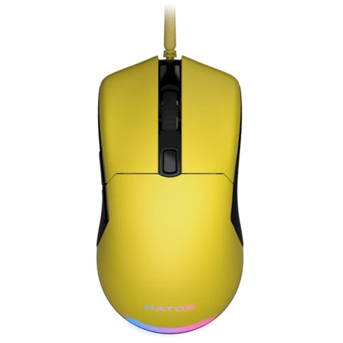 Мышь HATOR Pulsar 2 Yellow (HTM-512): Тип сенсора оптический