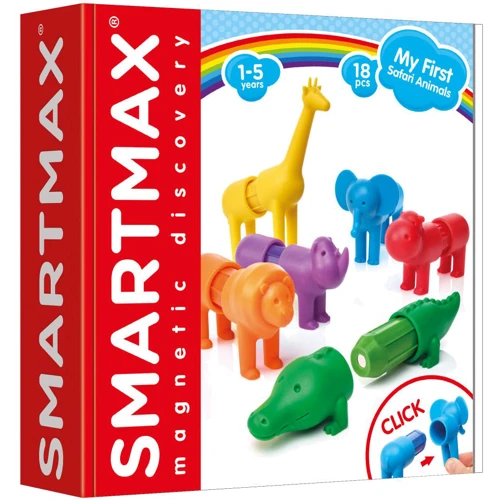 Магнитный конструктор SmartMax Мои первые дикие животные (SMX 220)