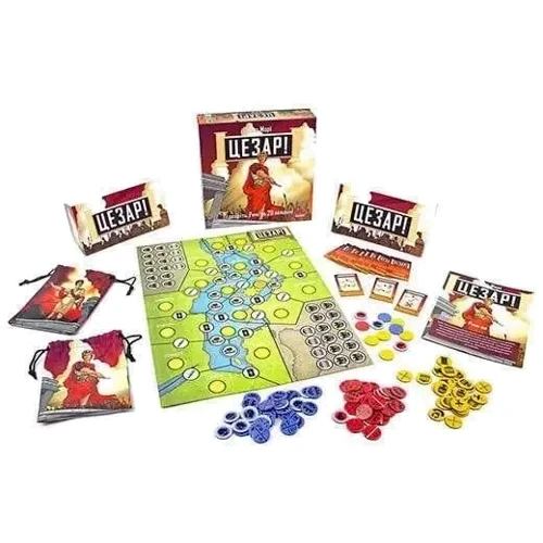 Настольная игра Ігромаг Цезарь! (Caesar!: Seize Rome в 20 минутах!) (8161): Возраст от 14-ти лет