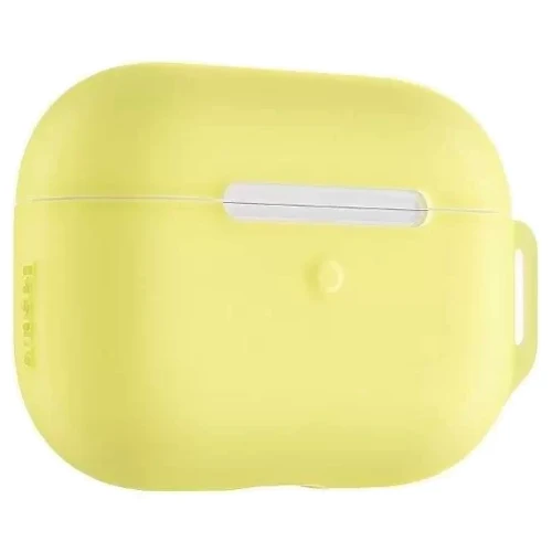 Чохол для навушників Baseus Let's Go Jelly Lanyard Case Yellow (WIAPPOD-D0Y) for Apple AirPods Pro фото 4