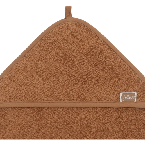 Махровое детское полотенце с капюшоном Jollein 75x75см Caramel: undefined undefined