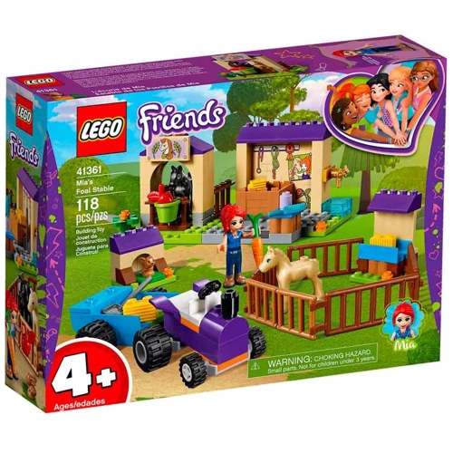 Конструктор LEGO Friends Конюшня для жеребят Мии (41361)